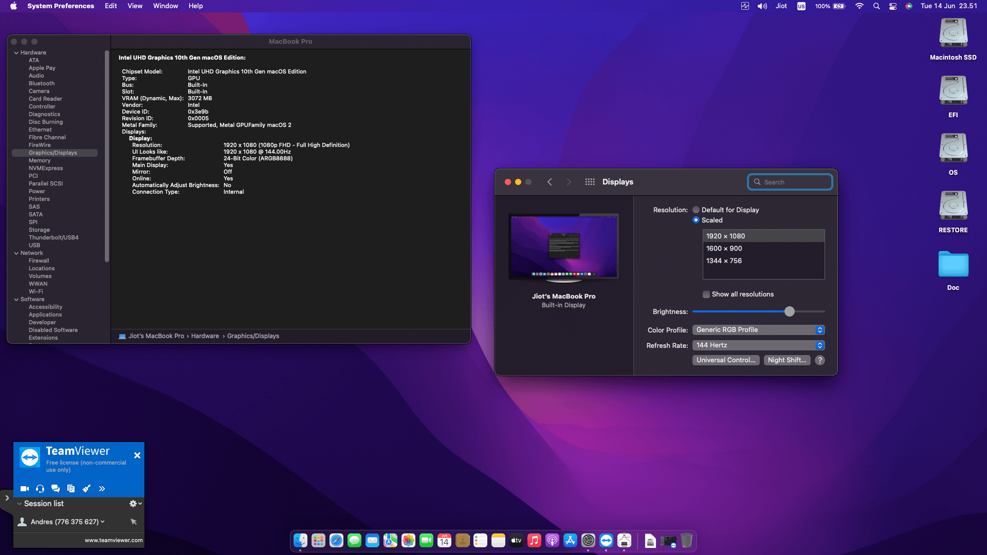 Asus ROG Strix G15 G512LI I565B6T [CometLake   Intel UHD 10Th Gen + I2C]   OpenCore 3